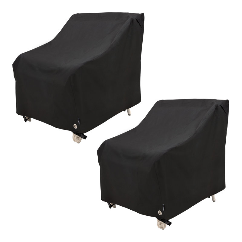 Housse pour chaise de bar à dossier haut / empilable Modern Leisure, H 31 po x l 38 po x P 35 po
