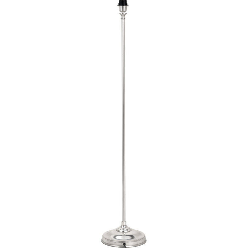 Dellie 123cm Chrome Traditional Floor Lamp