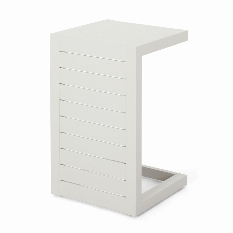 Table en forme de C Cape Coral Alu