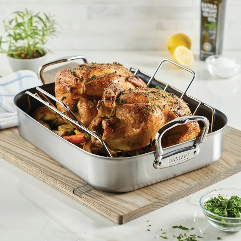 Hestan Provisions 15 in. Nonstick Roasting Pans