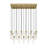 Mortola 17 - Light Dimmable Square / Rectangle Chandelier-90565819