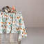 Cotton Printed Tablecloth With Woodland Flora And Fauna Pattern