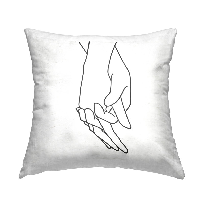 Housse de coussin carré en polyester / mélange de polyester et insert carré par Sangita Bachelet