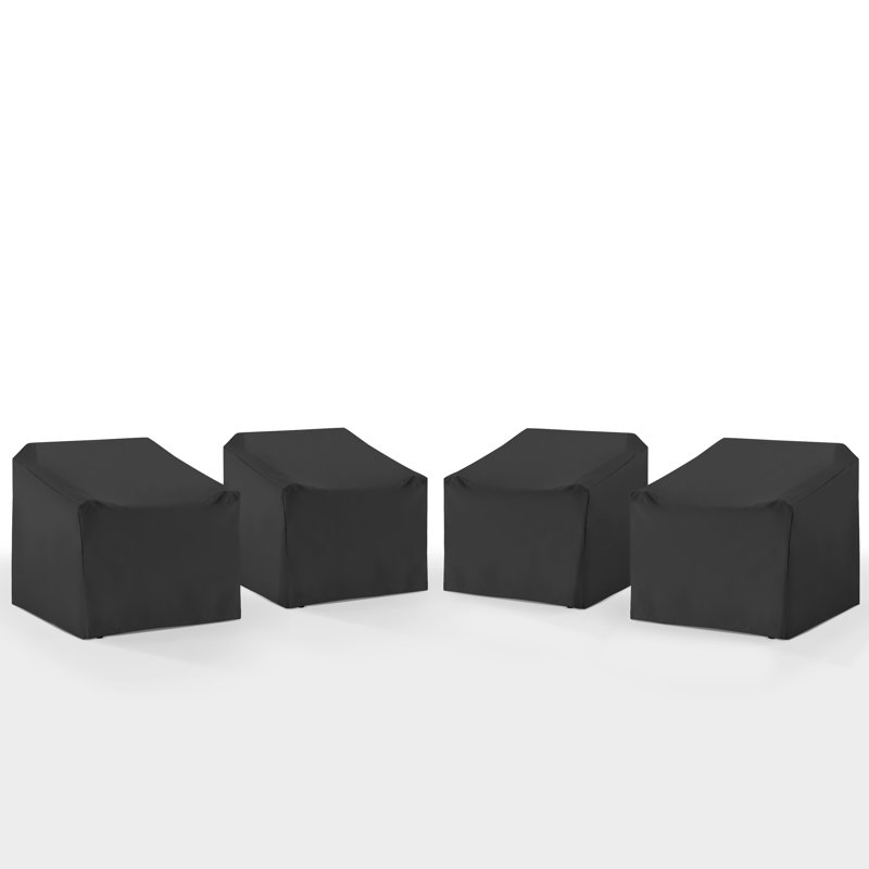 Furniture Covers Outdoor Conversation Set Cover, Black