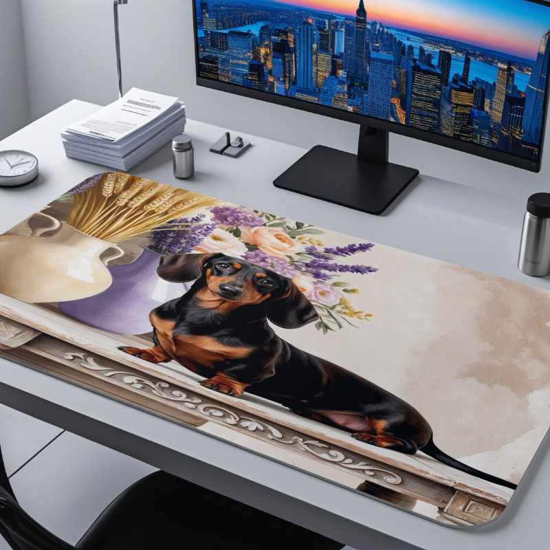 Polyester Desk Pad, 23.6x13.8