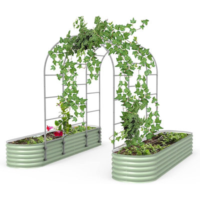 Add Ons 90'' H x 54'' W Arched Trellis