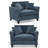 46.5" Single Lazy Sofa Chair Comfortable Corduroy Armchair with Backrest & Soft Cushion, Ergonomic Lounge Chair for Living Room & Bedroom-717339223