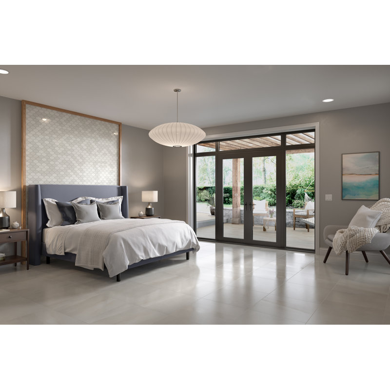 Retro Pearl 9 in. x 10 in. Glossy Porcelain (12.58 sq. ft./Case)
