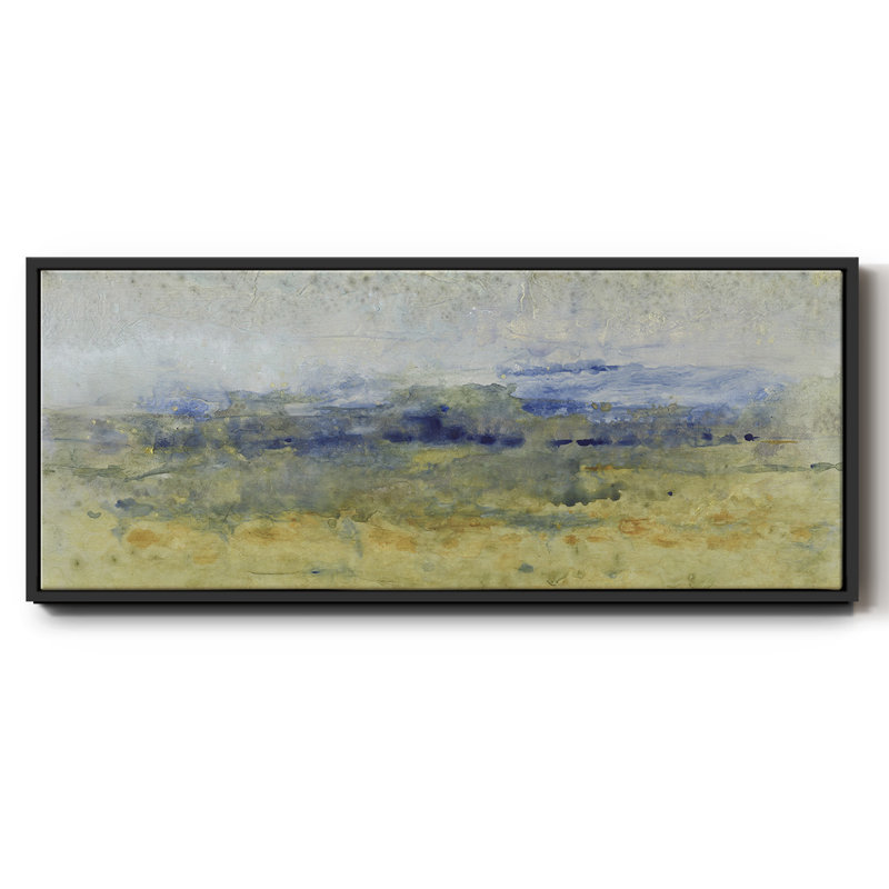Open Terrain II- Framed Canvas