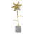 Luxury Floral Decorative Sculpture with Gold Accents and Marble Base - Elegant Handcrafted Tabletop Accent for Home and Office Decor.-1917793120