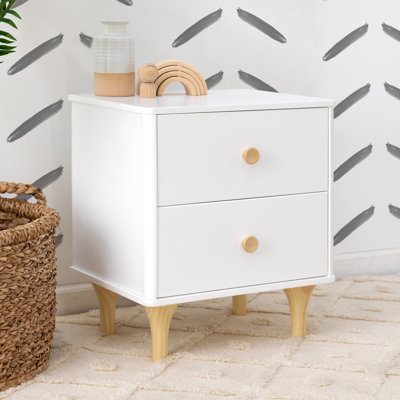 Lolly 2 Drawer Nightstand with USB Port by babyletto