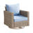 Rocking Swivel Patio Chair With Cushions (set Of 2)-97502930