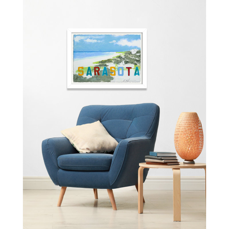 "Sarasota" par Robert Robinson sur papier d'art