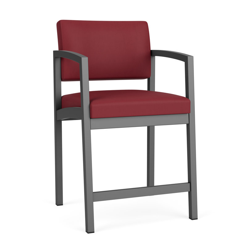 Structure en métal Lenox, Gris anthracite, Bordeaux Patriot Plus - nettoyez le vinyle avec un