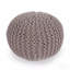 Pouf tricoté en coton 20 X 20-1341184855