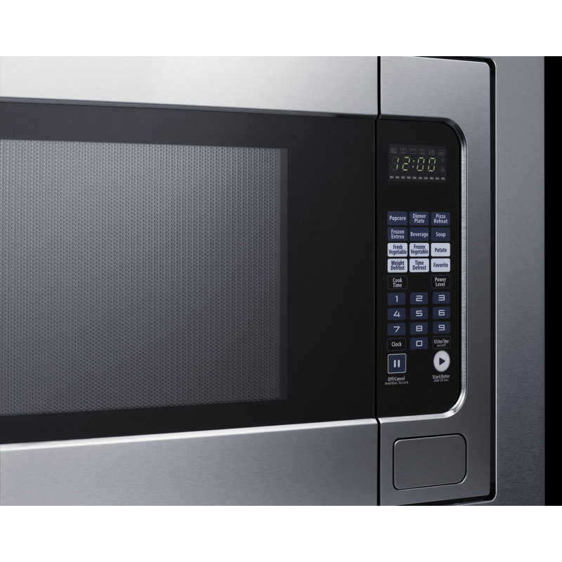 Micro-onde encastré de 30 po de large Summit Appliance (ensemble de garniture inclus)