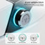 Toilette Smart Bidet, hauteur de chaise ADA, aucune limite de pression d'eau, couvercle à ouverture automatique, chasse aux pieds, stérilisation aux UV, siège chauffant, lavage féminin à l'arrière, séchoir à air, veilleuse à DEL, télécommande à deux boutons, chasse d'eau d'urgence, blanc