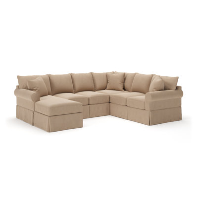 Amari Slipcovered U-Sectional