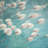 Cotton Grass Botanical Blue – Polyester Shower Curtain, Dye Sublimation Print, 71" W × 74" L-1830924553