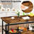 Grondin 47.24" Iron Kitchen Island Set-964939965