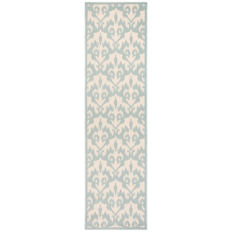 Dotel Performance Geometric Rug, Runner 2'4" x 12'
