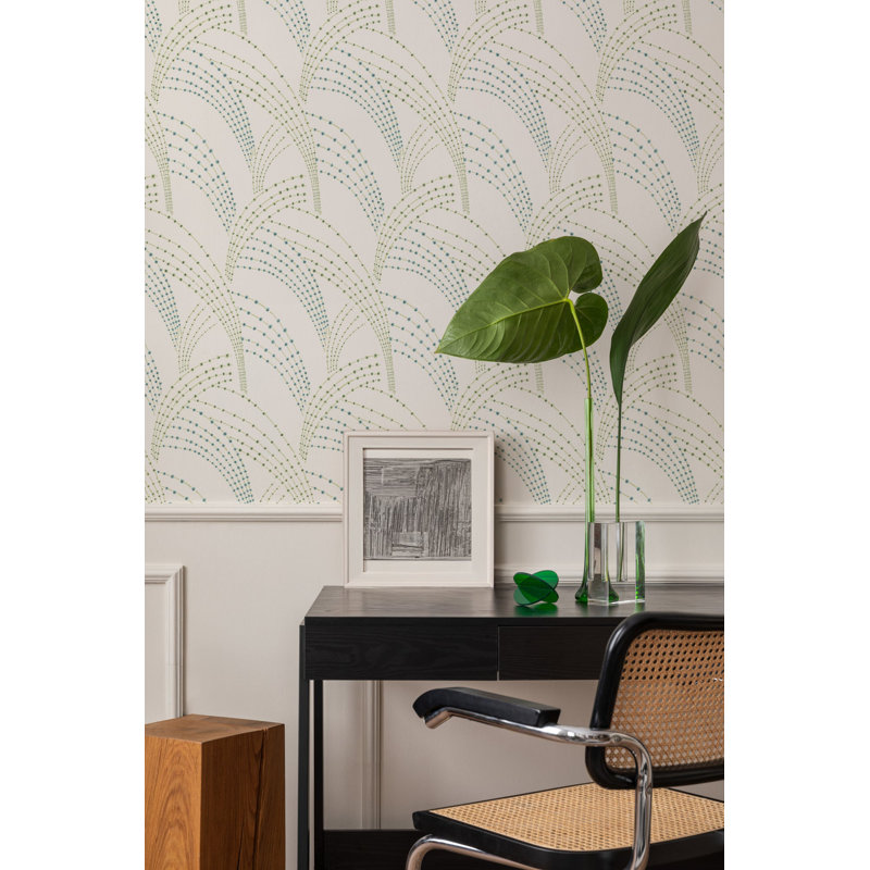 Sea Grass - White Wallpaper, Non-pasted, White