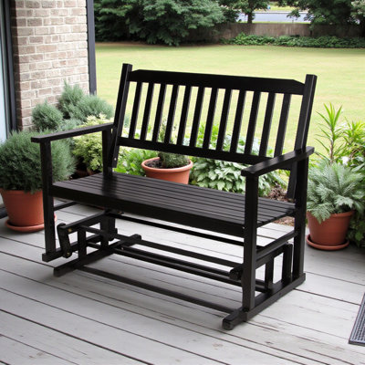 Cambon 40" Wide Garden Bench by Highland Dunes