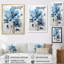 «Blue Minimalisme Daisy Flower I», reproduction d'art sur toile florale-1591377169-1591377179