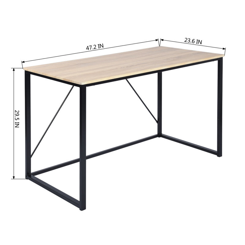 Bureau Eilif, Crème / Noir