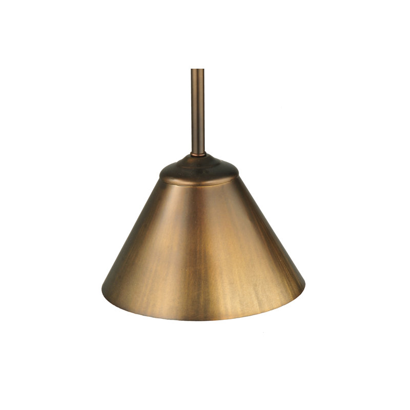 Luminaire suspendu 1 lumière à cône simple