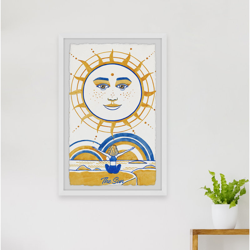 Here Comes The Sun by Marmont Hill - Single Picture Frame Painting, 91cm H x 61cm W x 3.81cm D