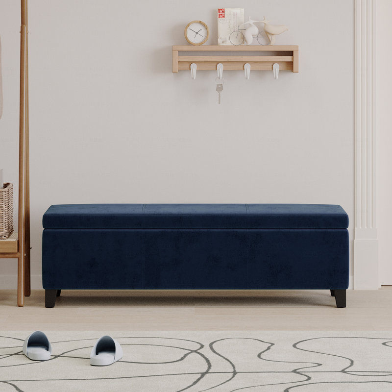 Repose-pieds avec rangement, pour le salon