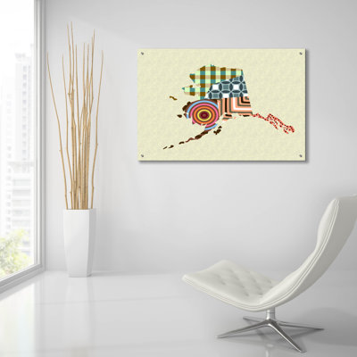 " Alaska State Map " by Lanre Adefioyue