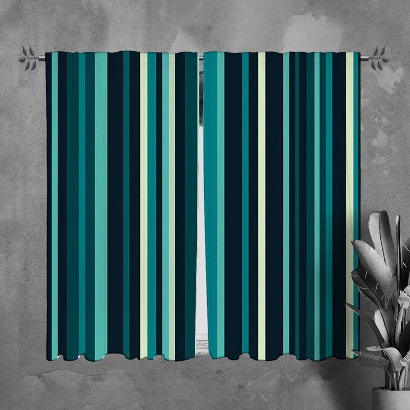 Paire de rideaux obscurcissant en polyester Solvay, L 20 po x H 61 po