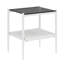 Table basse et tables de bout, ensemble de 3, table en verre trempé avec panneau de fibres à densité moyenne, tables modernes pour le salon-2048643282