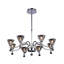 Dononvan 8 - Light Shaded Chandelier