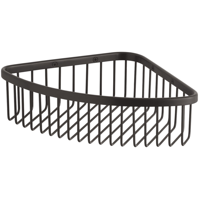 Panier de douche Kohler, Bronze frotté à l'huile, H 3 po x l 11,625 po x P 8,06 po