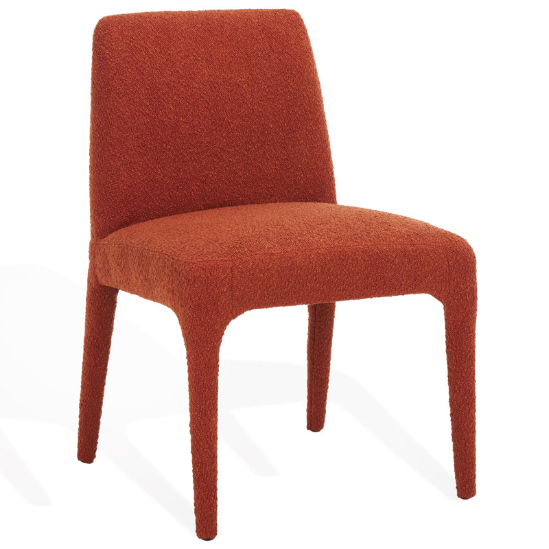 Chaise de salle à manger Reginbert, Orange rouillé