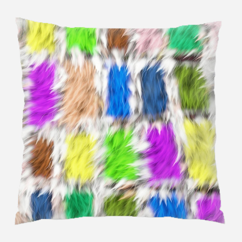 Coussin décoratif à motif, Intérieur