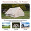 Tente de camping gonflable avec pompe-110811186