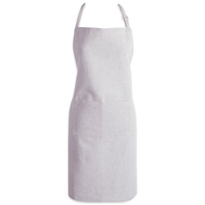 Kristina Solid Color Cotton Bib Apron