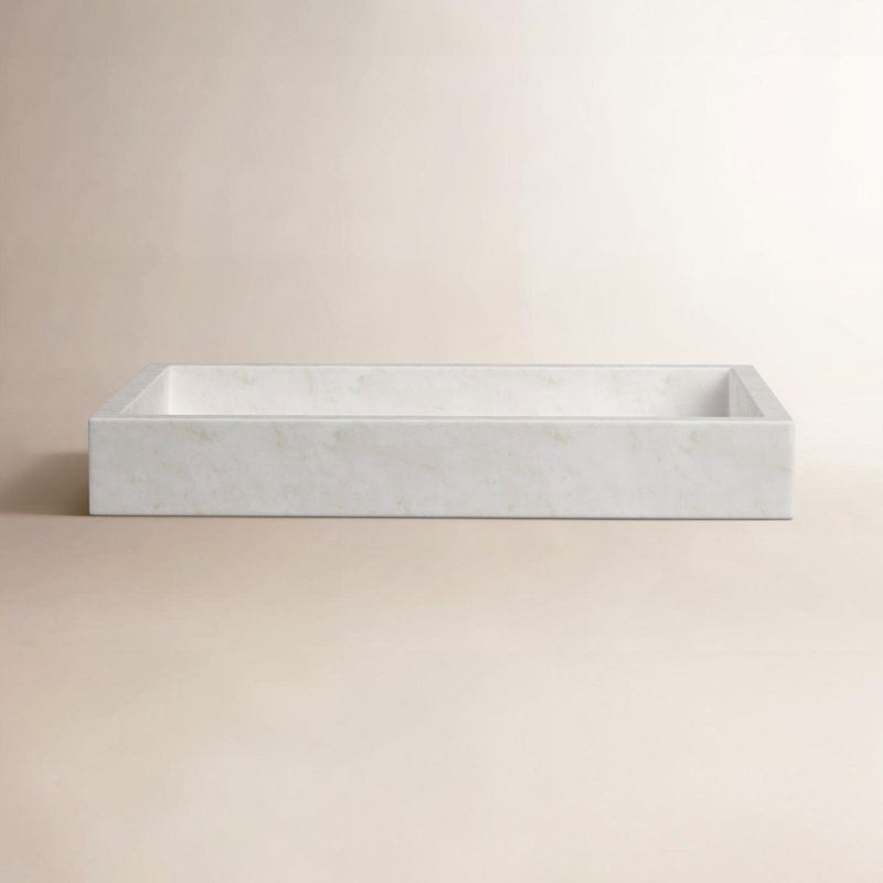 Nyla Marble Bathroom Tray