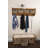 Thorin Solid Wood Wall 8 - Hook Wall Mounted Coat Rack with Storage