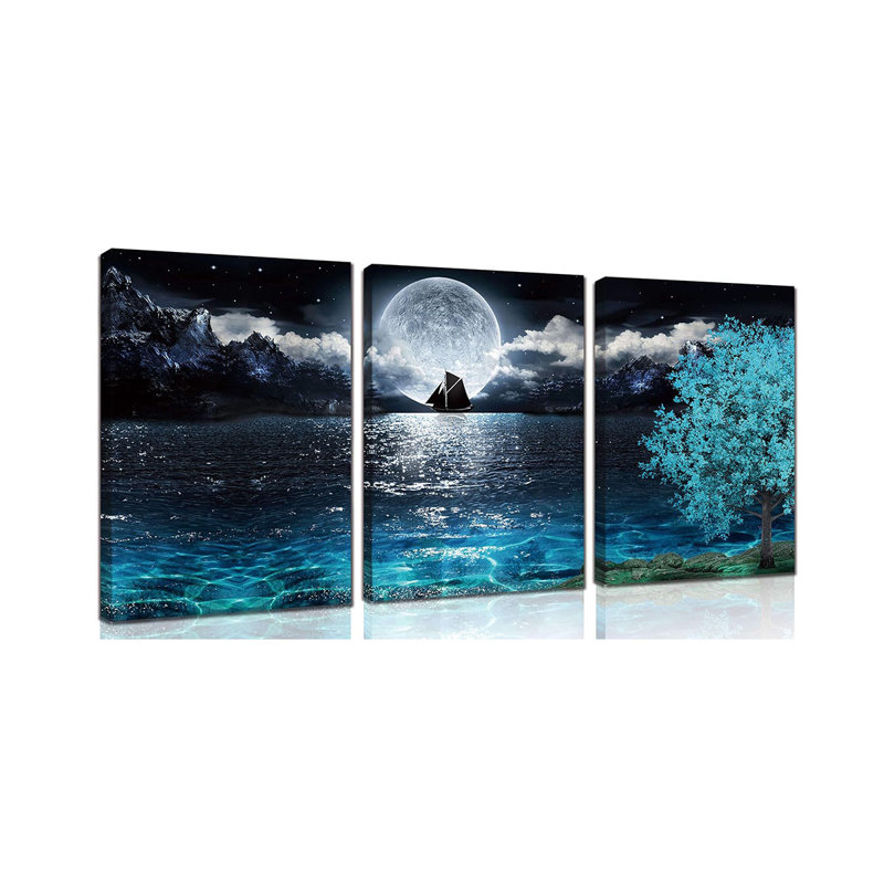 3 Piece Wrapped Canvas Print