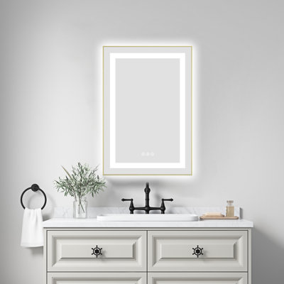 Miroir de salle de bain DEL
