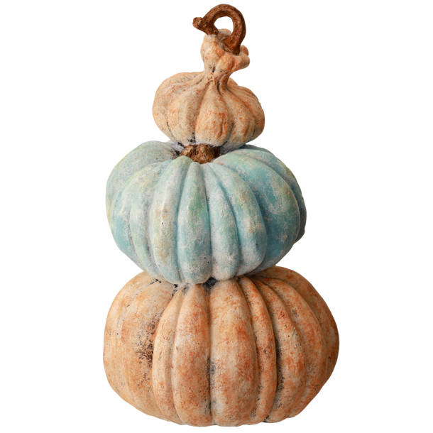 Plow & Hearth Pumpkin Stack TopiaryFigurine & Reviews | Wayfair