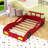Twin Wooden Race Car Bed With Safety Rails And Built-In Rack-566275656
