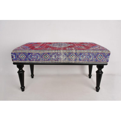 Bench For Bedroom, Desk Bench, Ottoman Bench, Upholstered Bench, Turkish Rug Bench, Kilim Bench, Home Decor Bench, Handmade Bench