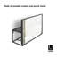 Miroir mural plat Cubiko