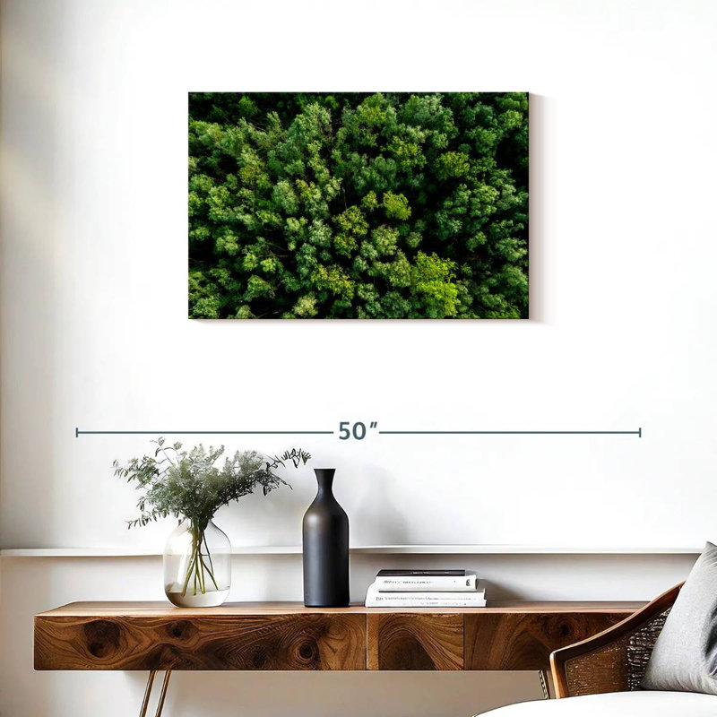 Alvord Lush Green Woodland, 20" H x 30" W